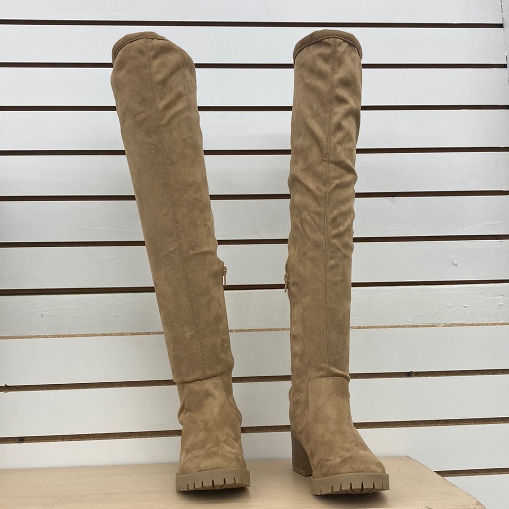 Brand new Women’s Over The Knee thigh long round toe fashion boots
